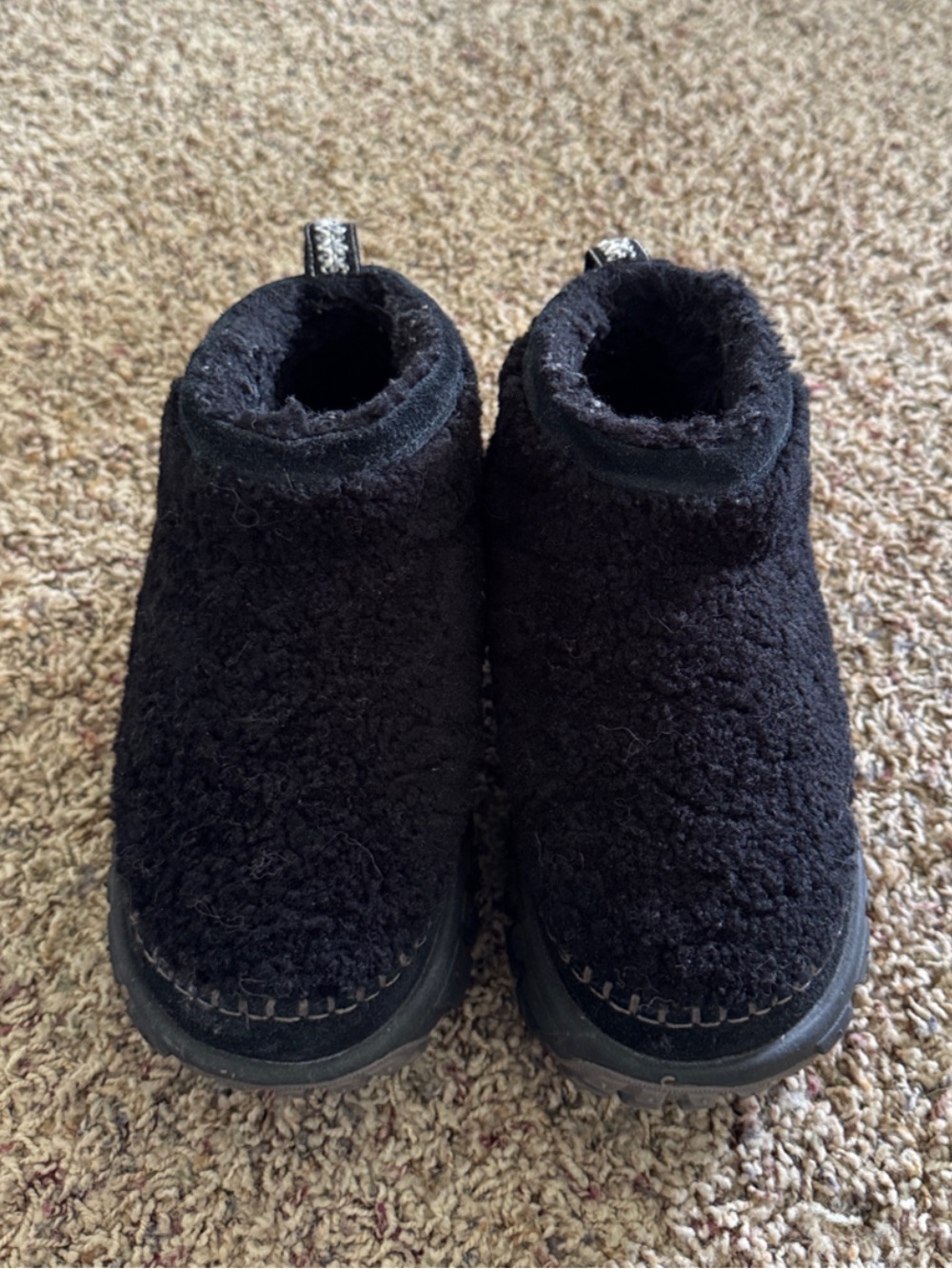 UGG All-Gender Venture Daze Ultra Mini Boot | Black | Size 6 women - Picture 5 of 8